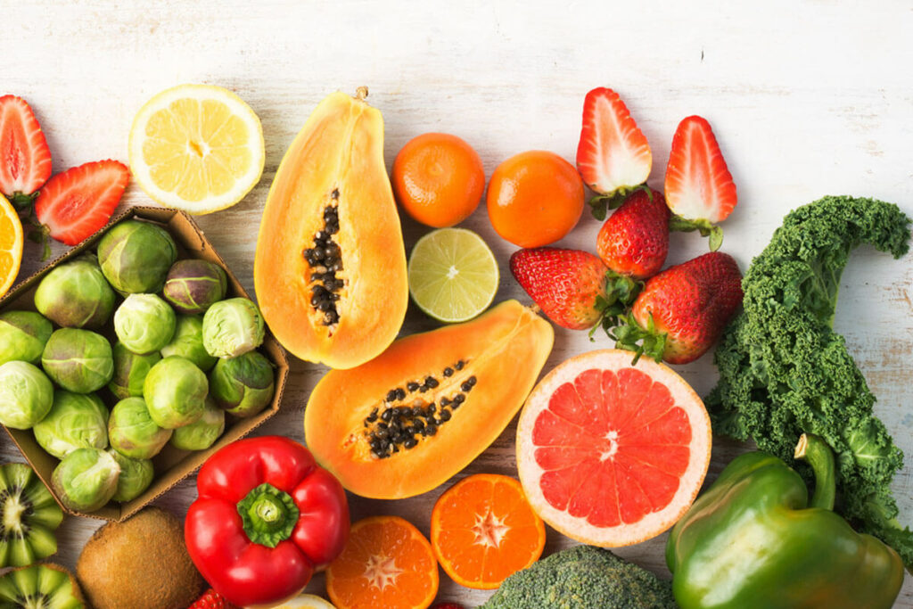 Vitamins A and C