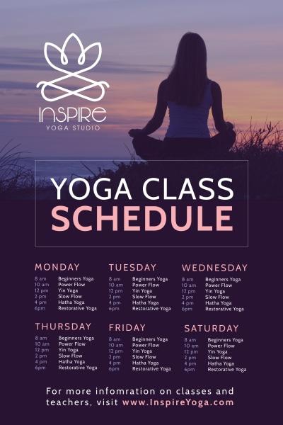 The Best Weekly Yoga and Pilates Schedule for​ Maximum Results
